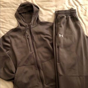 Under Armour sweat suit set